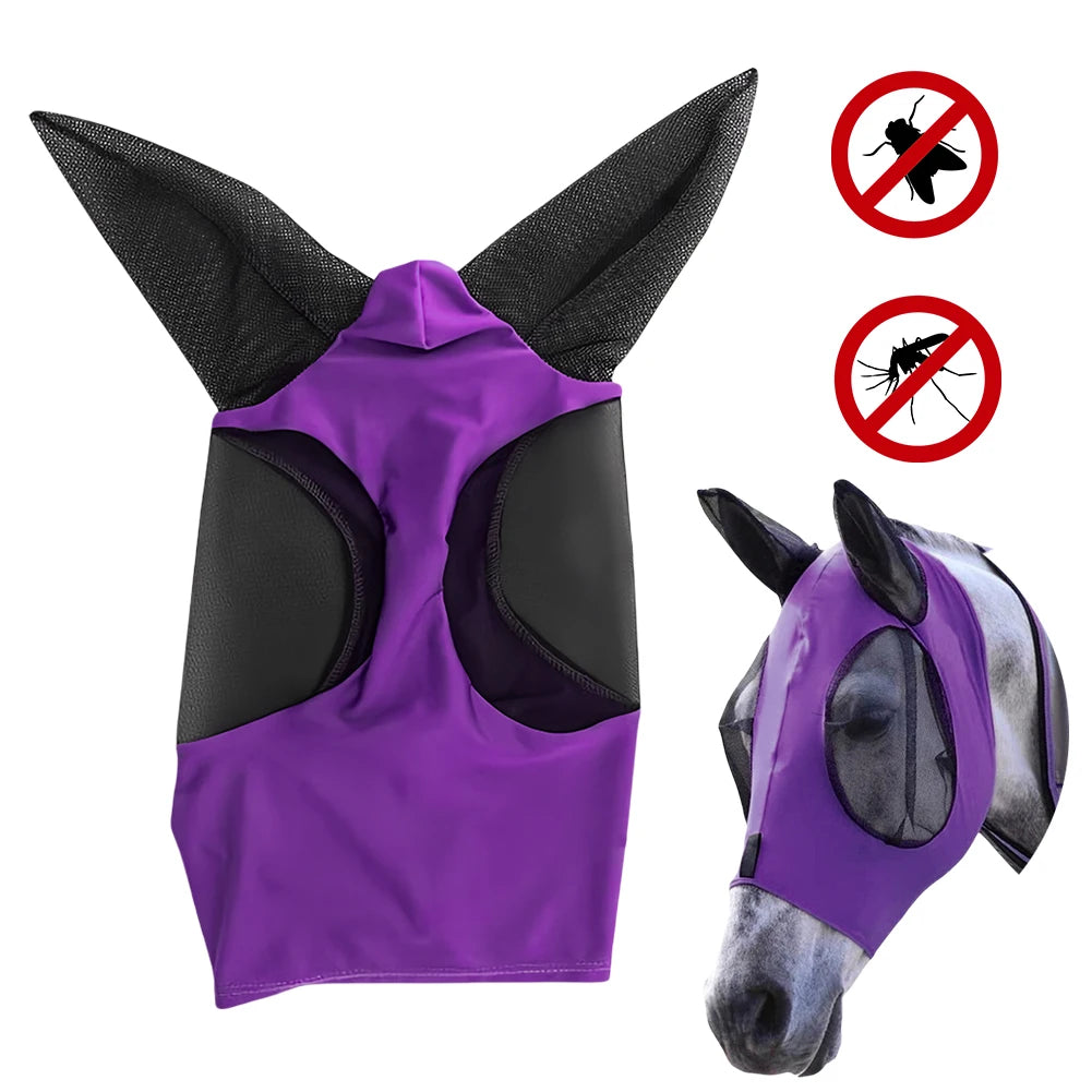 Anti-Mosquito Horse Full Face Protection