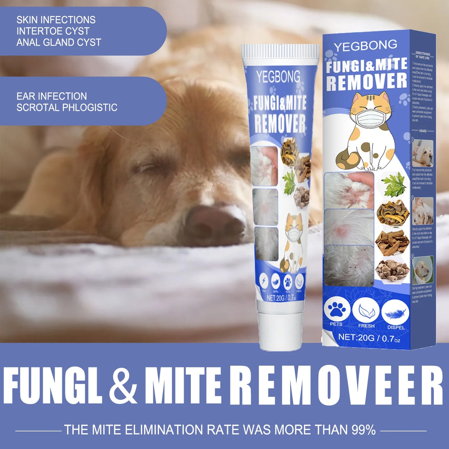 Pet Mite Removal Ointment