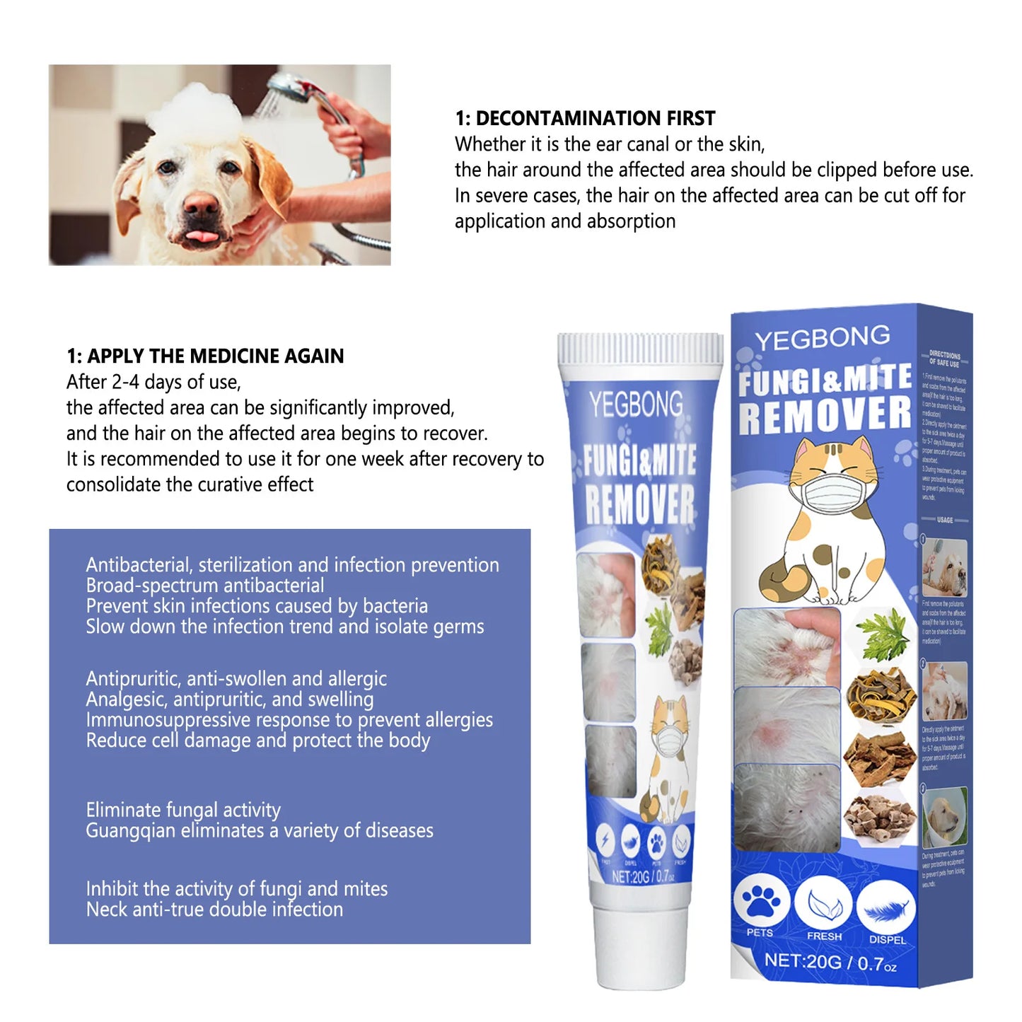 Pet Mite Removal Ointment