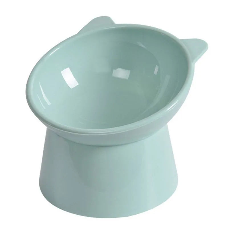 Standing pet feed bowl