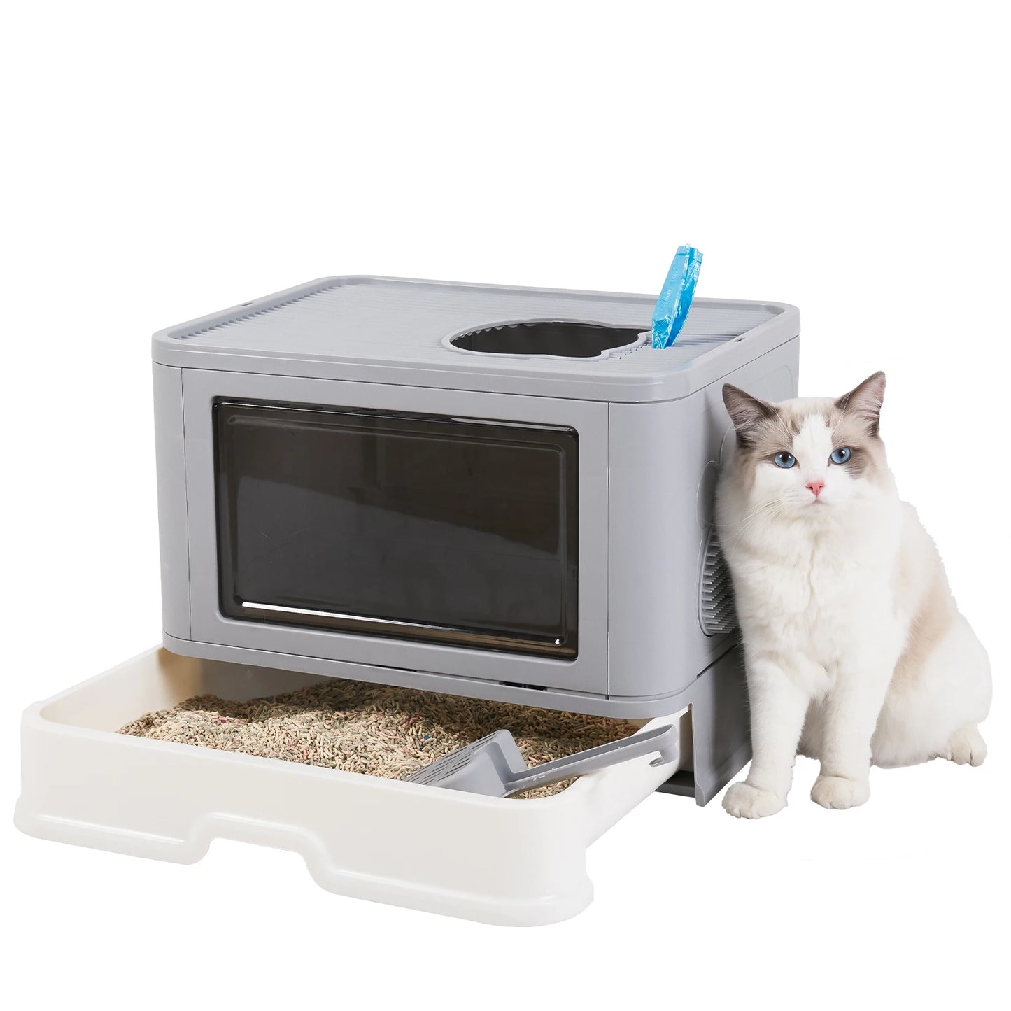 Foldable Cat Litter Box