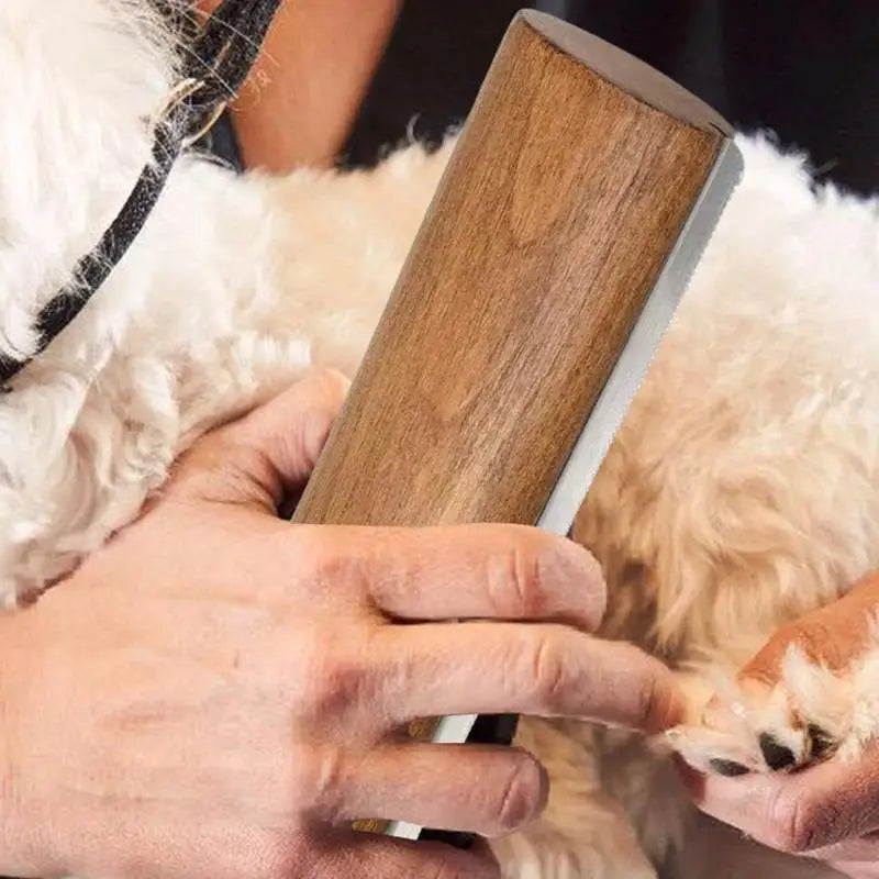 Wooden Handle Dog & Cat Brush