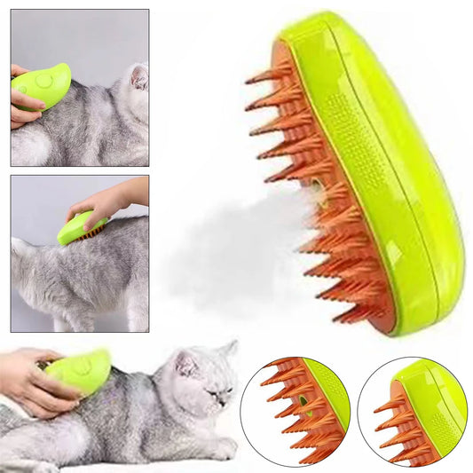 3 in 1 steamy grooming brush