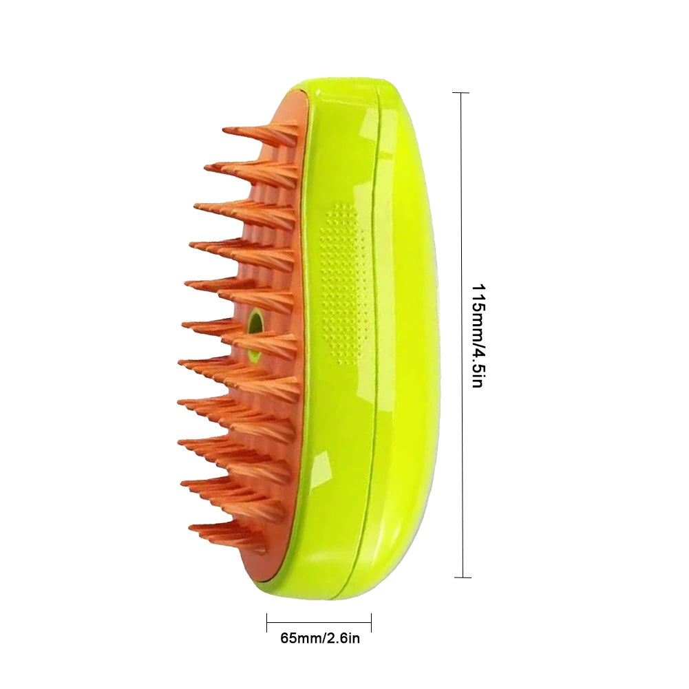 3 in 1 steamy grooming brush