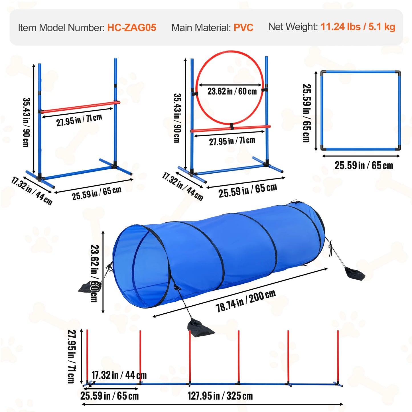 Dog Agility Training Equipment