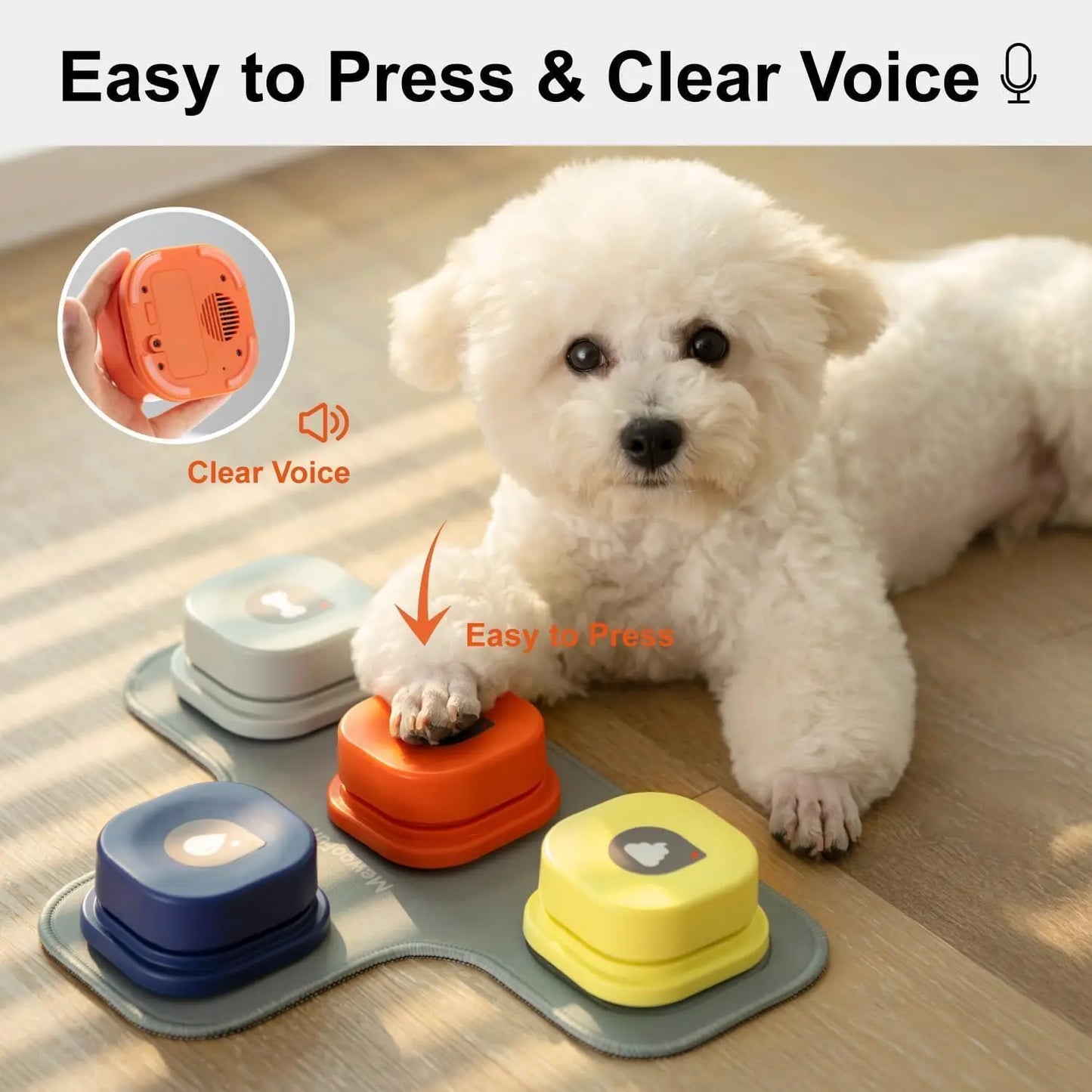 Recordable Dog Talking Buttons