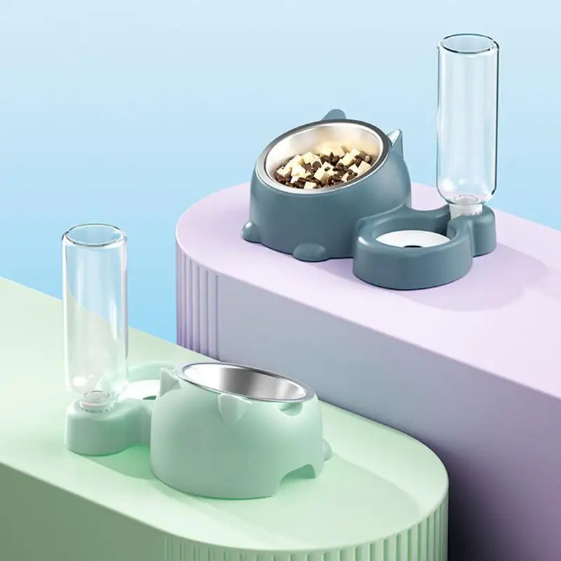 Food and Water Bowl Set