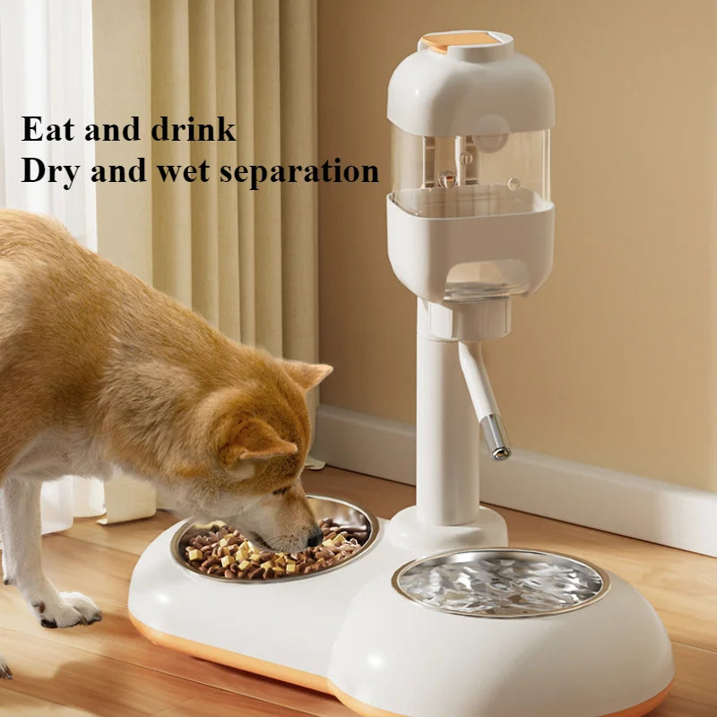 Pet water dispenser feeder