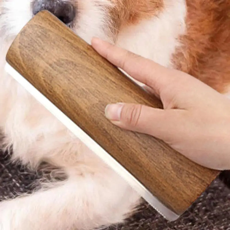 Wooden Handle Dog & Cat Brush