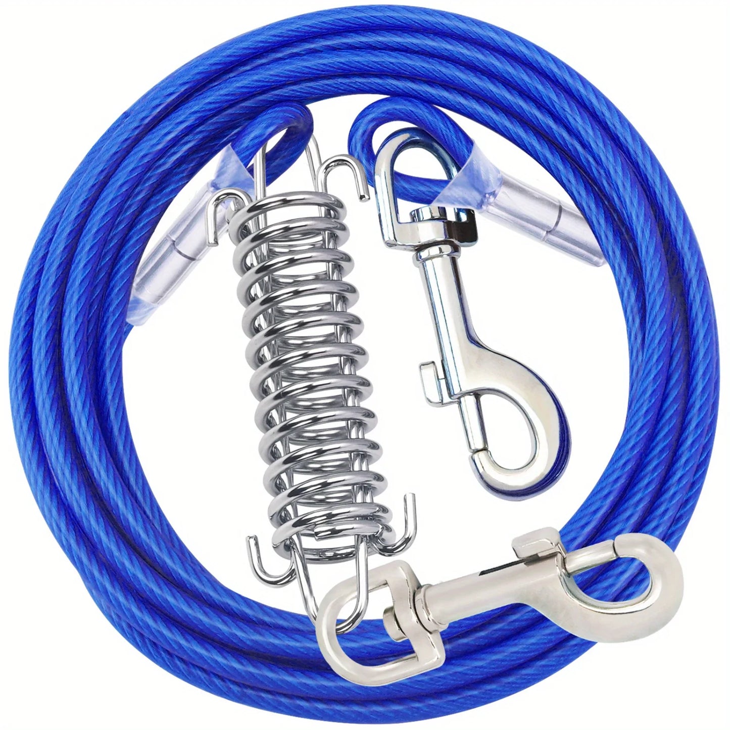 10-50ft Heavy-Duty Dog Tie Out Cable