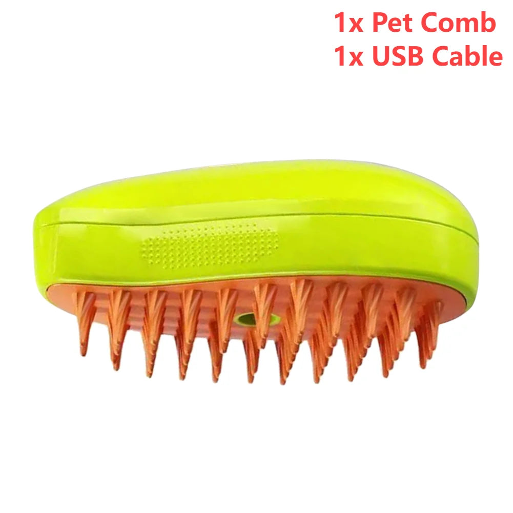 3 in 1 steamy grooming brush