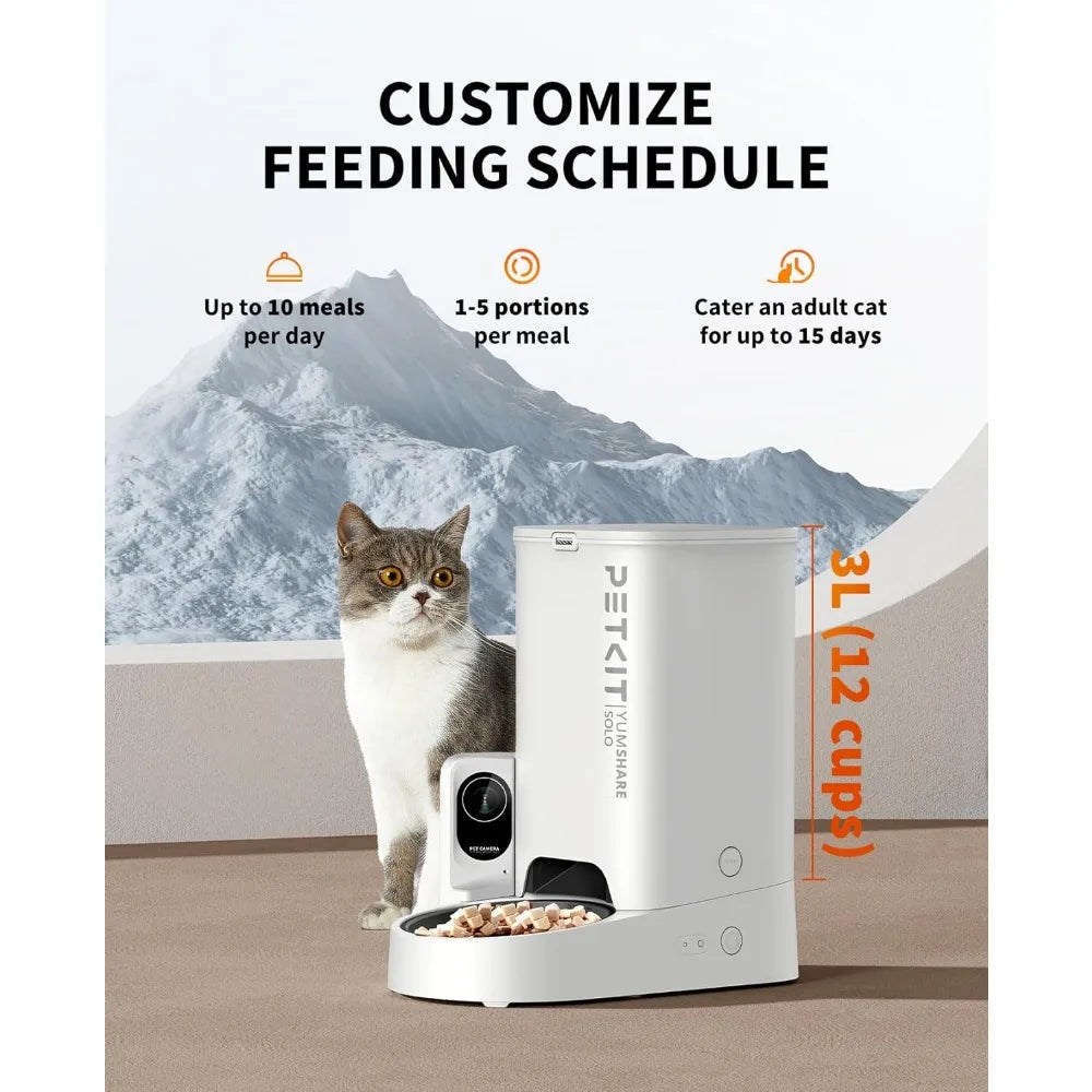 Automatic Pet Feeder with Camera