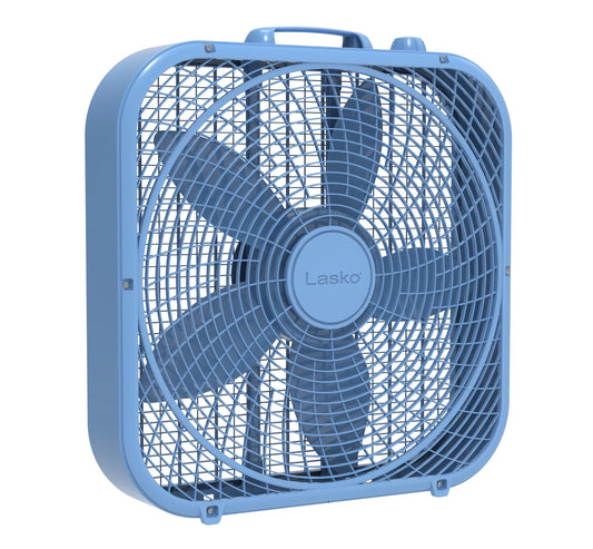 20" 3-Speed Box Fan with Weather-Resistant Motor