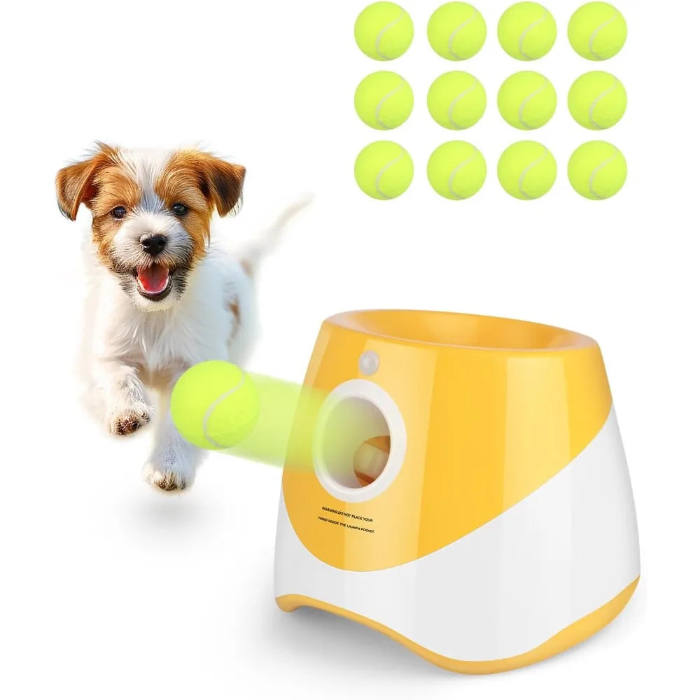 Dog Ball Launcher  With 12 Tennis Ball
