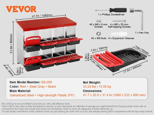 VEVOR Chicken Nest Box