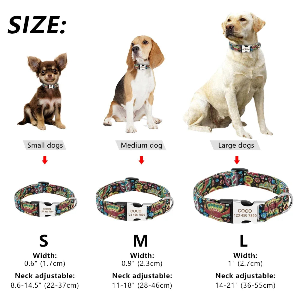 Personalized Custom Dog Collar