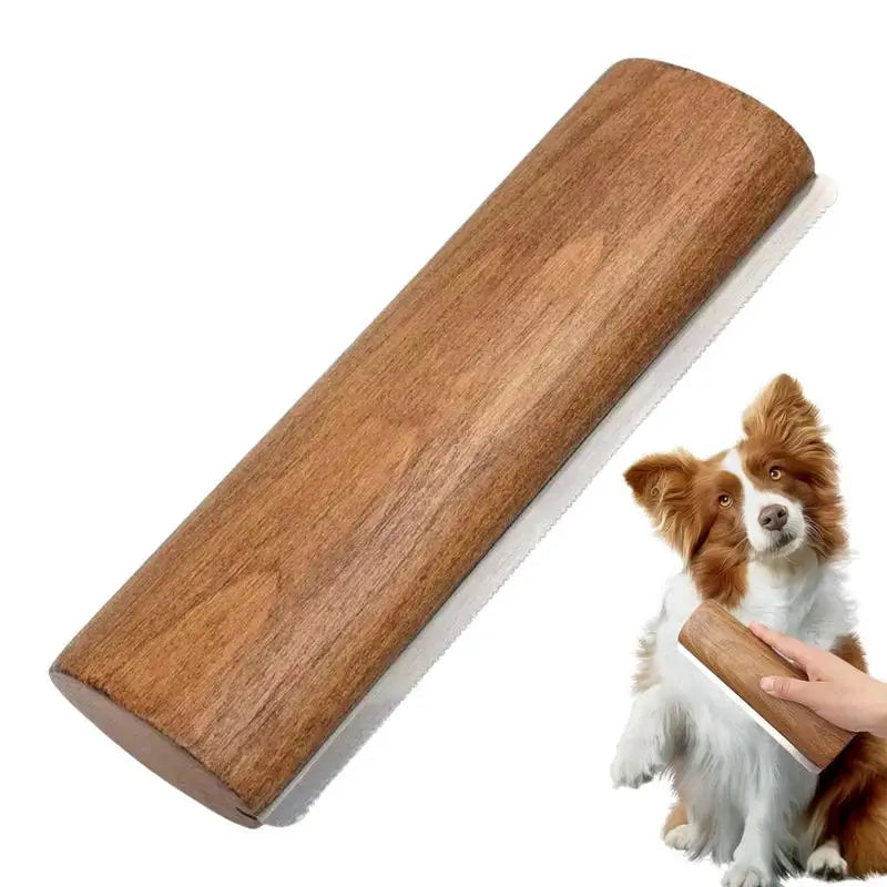 Wooden Handle Dog & Cat Brush