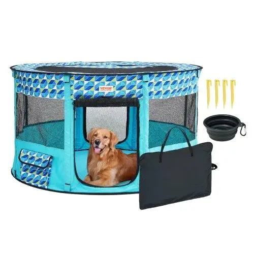 44'' Portable Foldable Pet Playpen