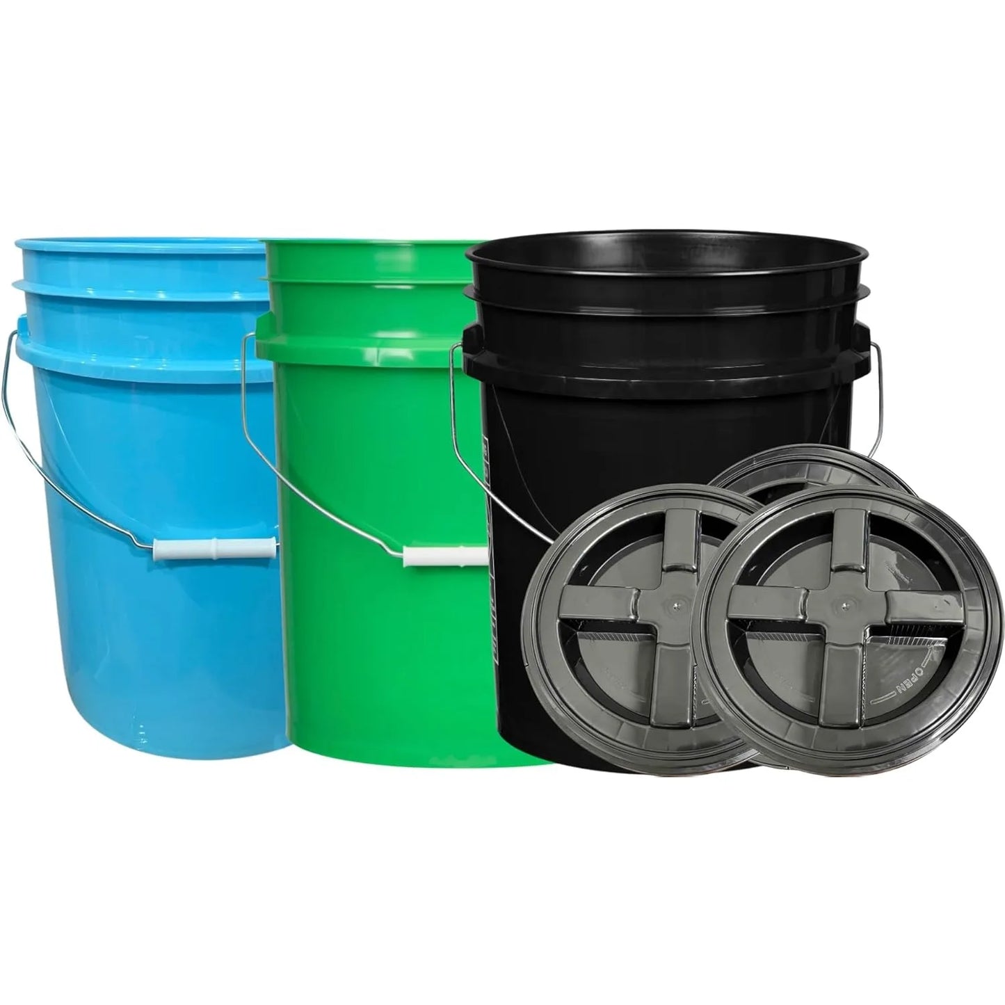 5 Gallon Plastic Bucket with Air Tight Lid