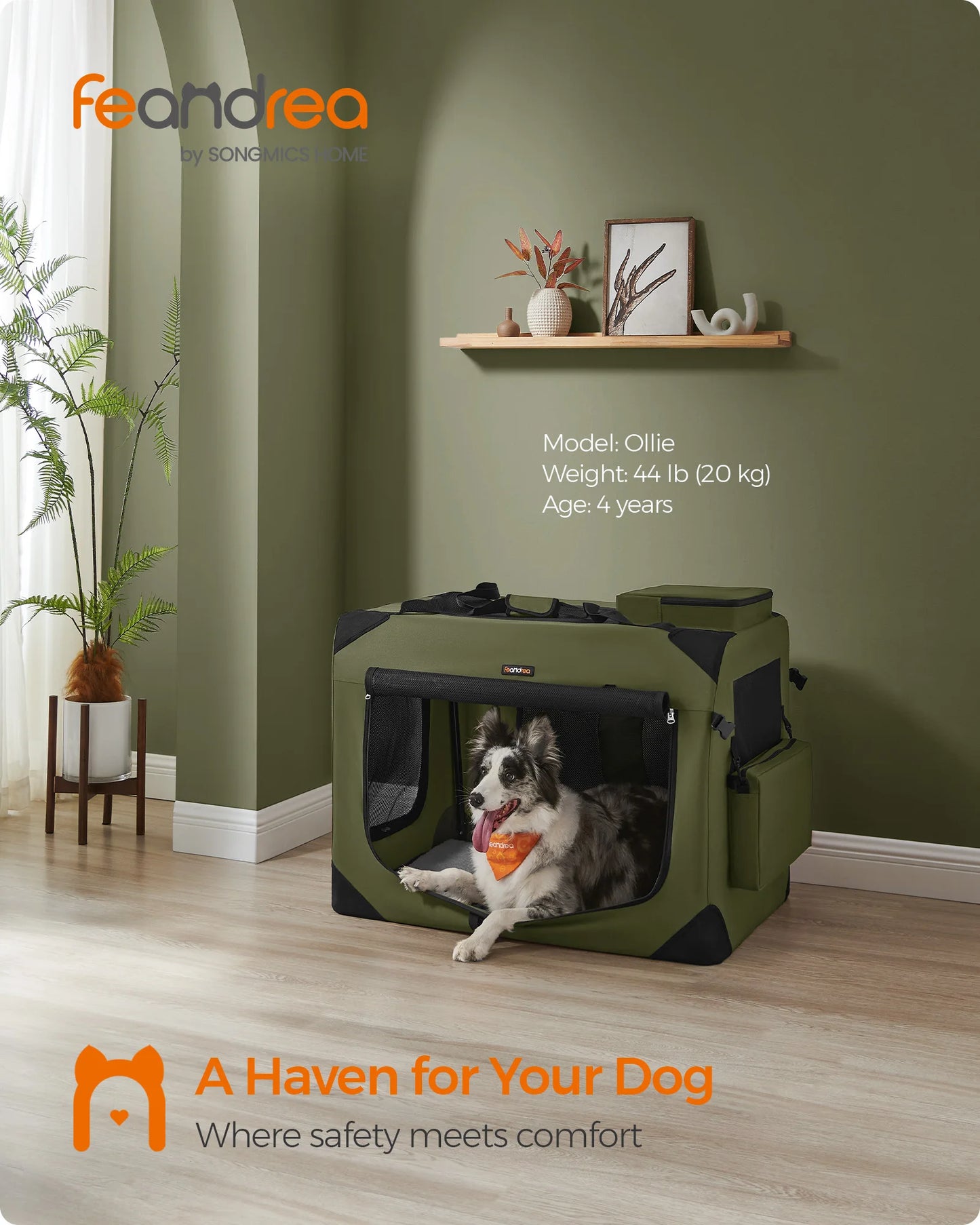 Collapsible Soft Dog Crate