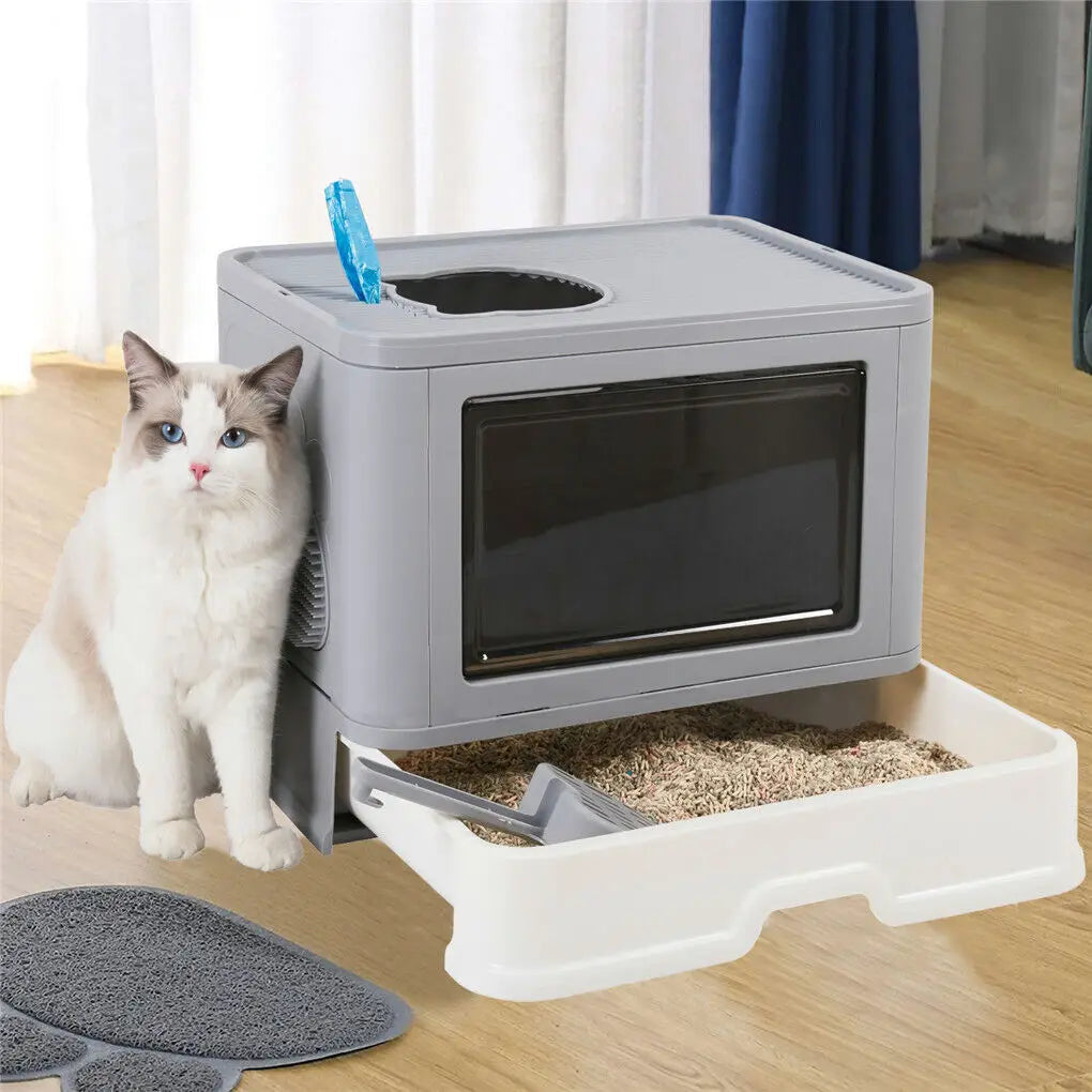 Foldable Cat Litter Box