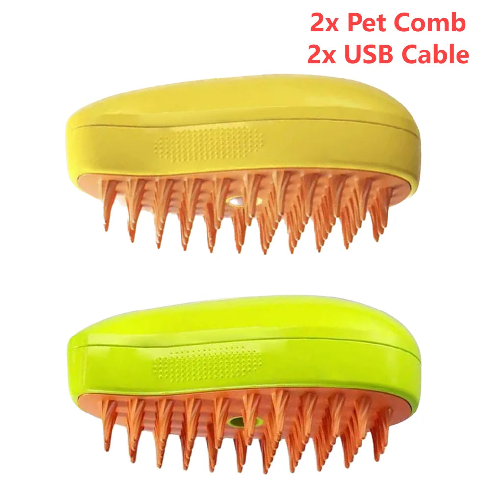 3 in 1 steamy grooming brush