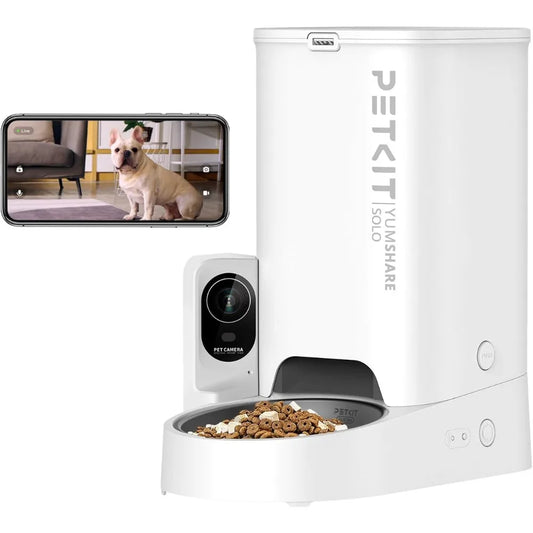 Automatic Pet Feeder with Camera