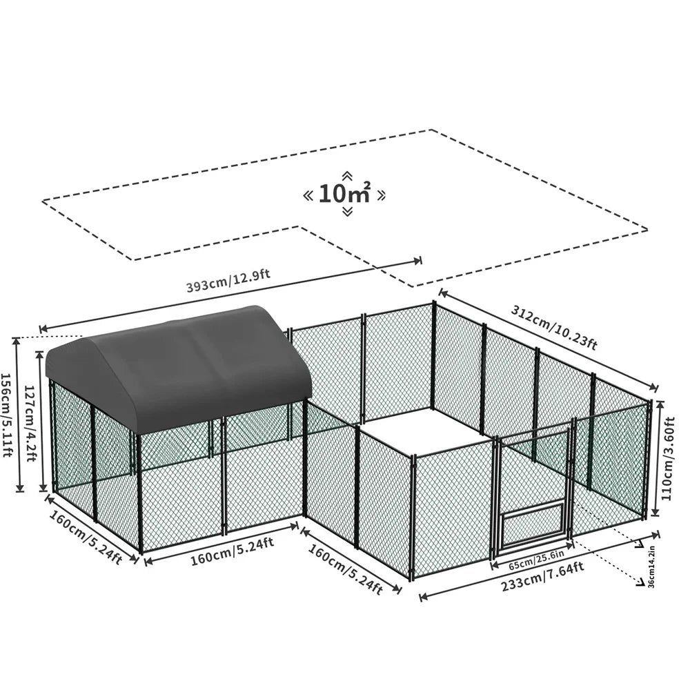 Heavy Duty XXL Chicken Coop