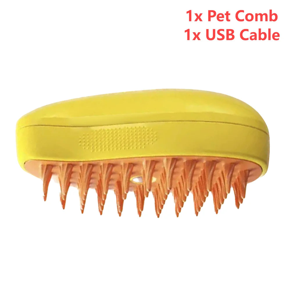 3 in 1 steamy grooming brush