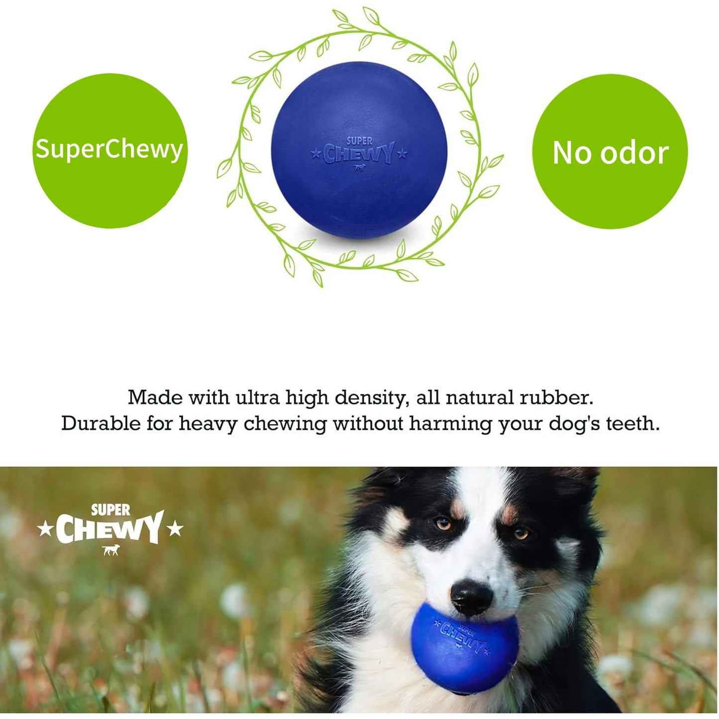 SuperChewy Tough Dog Ball