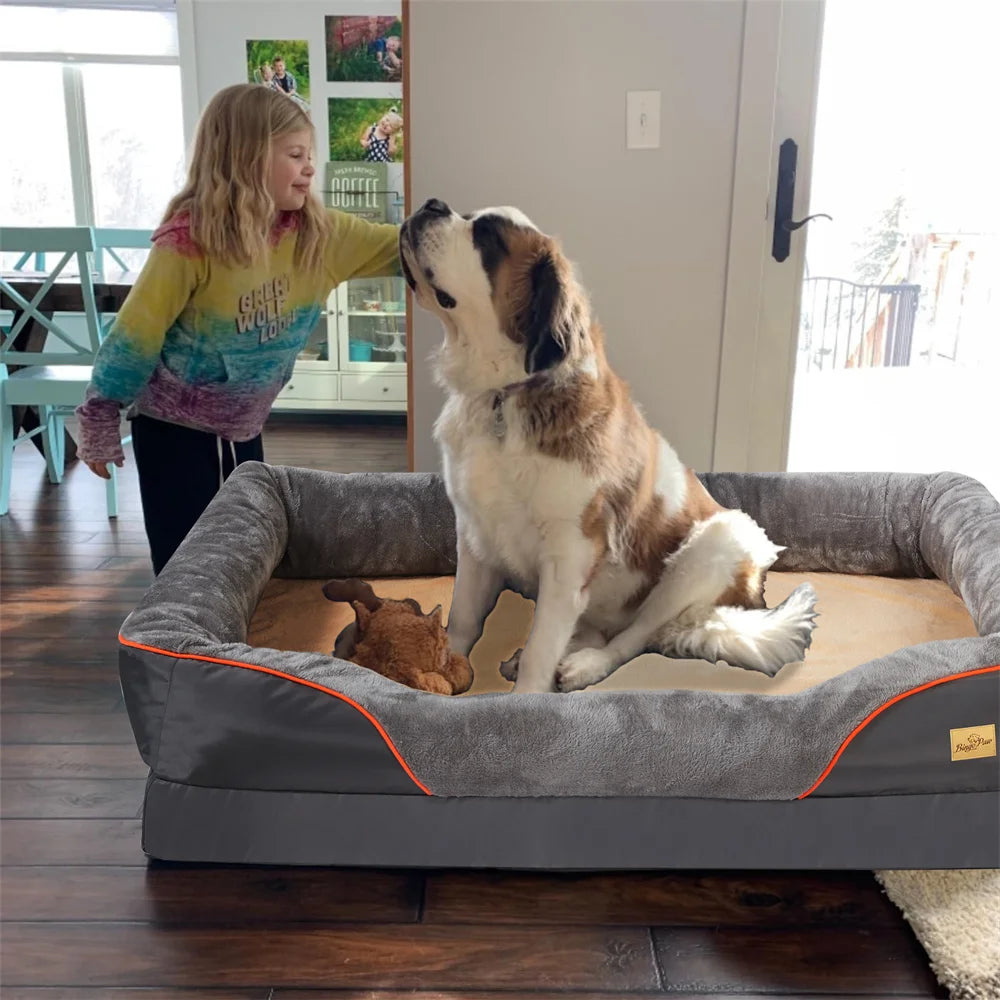 Jumbo Large Orthopedic Dog Bed