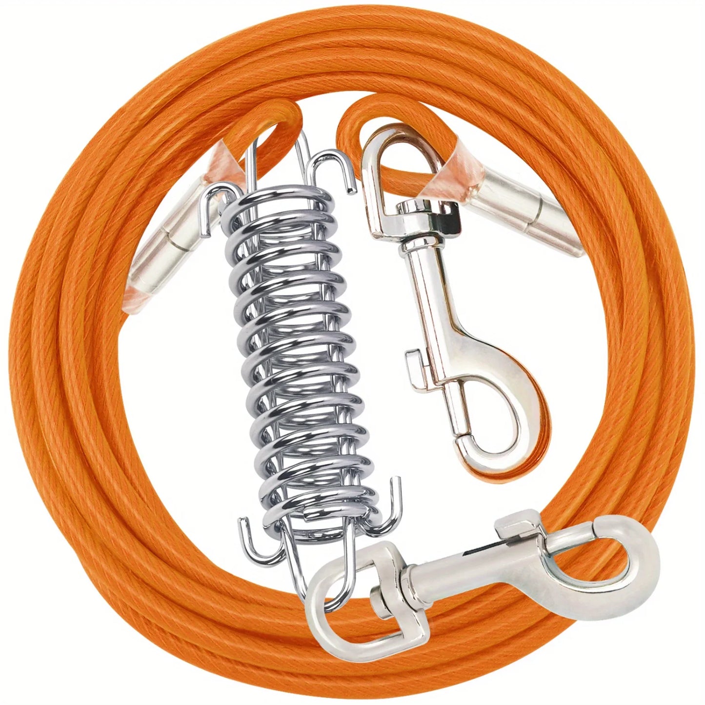 10-50ft Heavy-Duty Dog Tie Out Cable