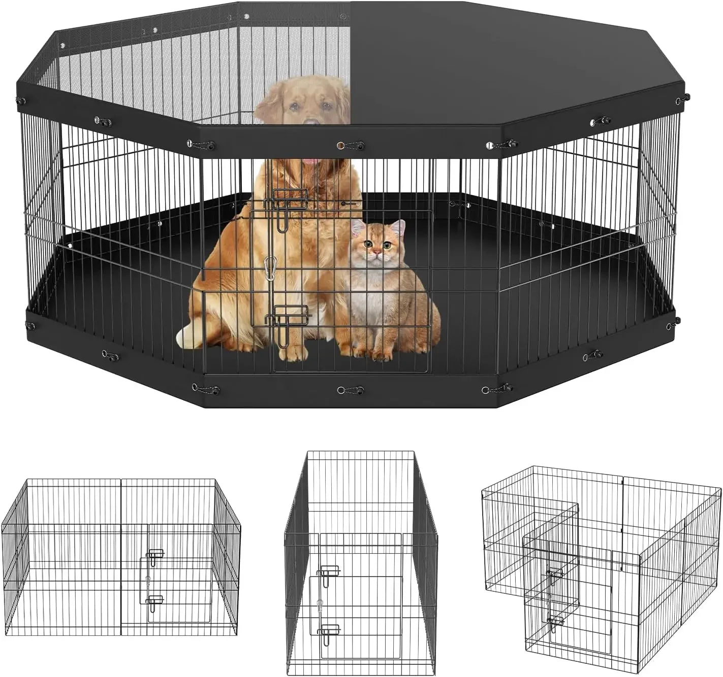 Foldable Dog Exercise Pen