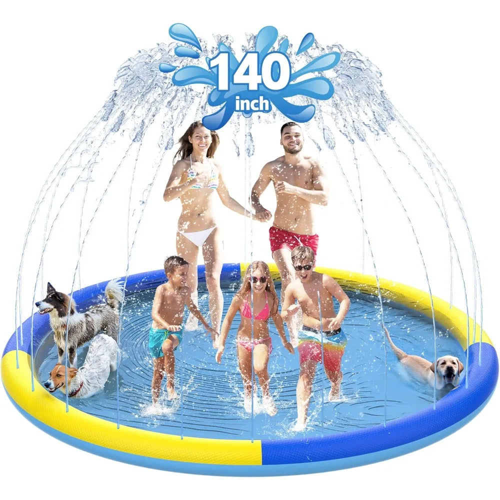 140 " non-slip splash pad