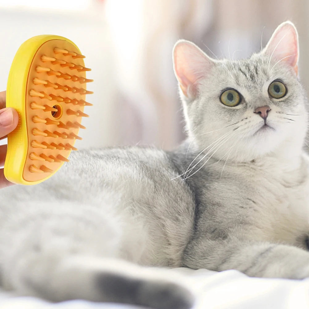 3 in 1 steamy grooming brush