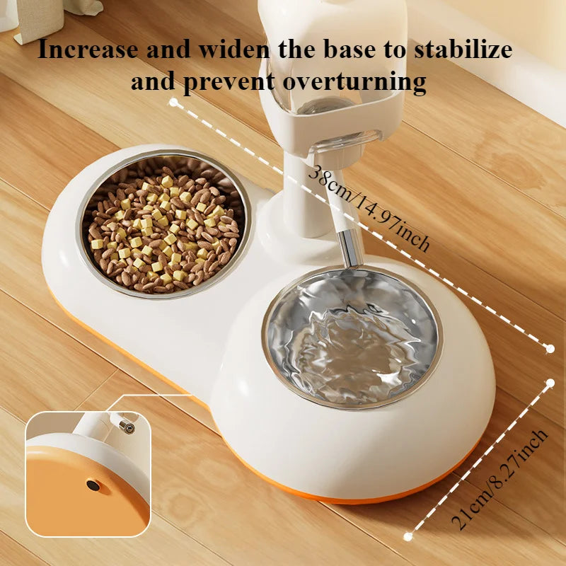 Pet water dispenser feeder