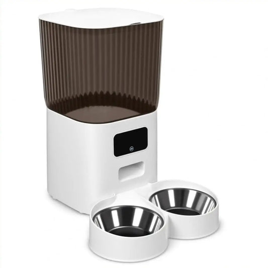 Smart Pet Feeder with Dual Bowls