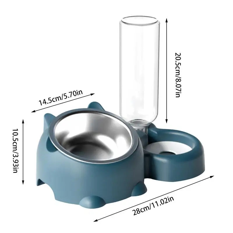 Food and Water Bowl Set