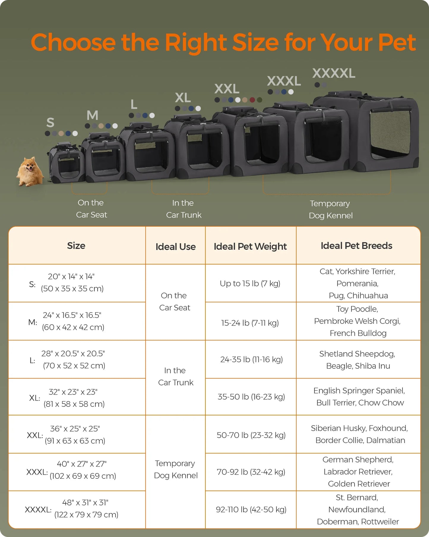 Collapsible Soft Dog Crate