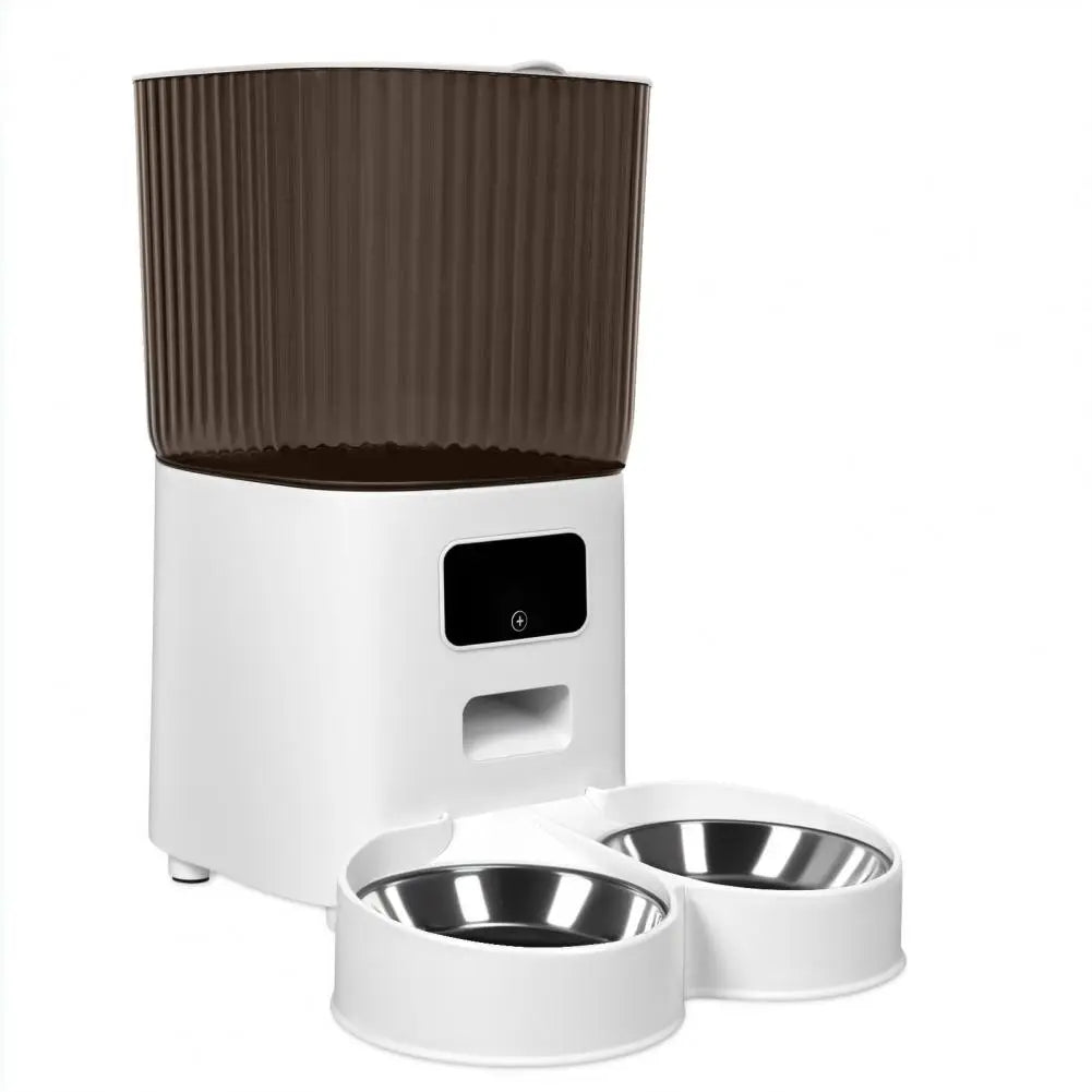 Smart Pet Feeder with Dual Bowls