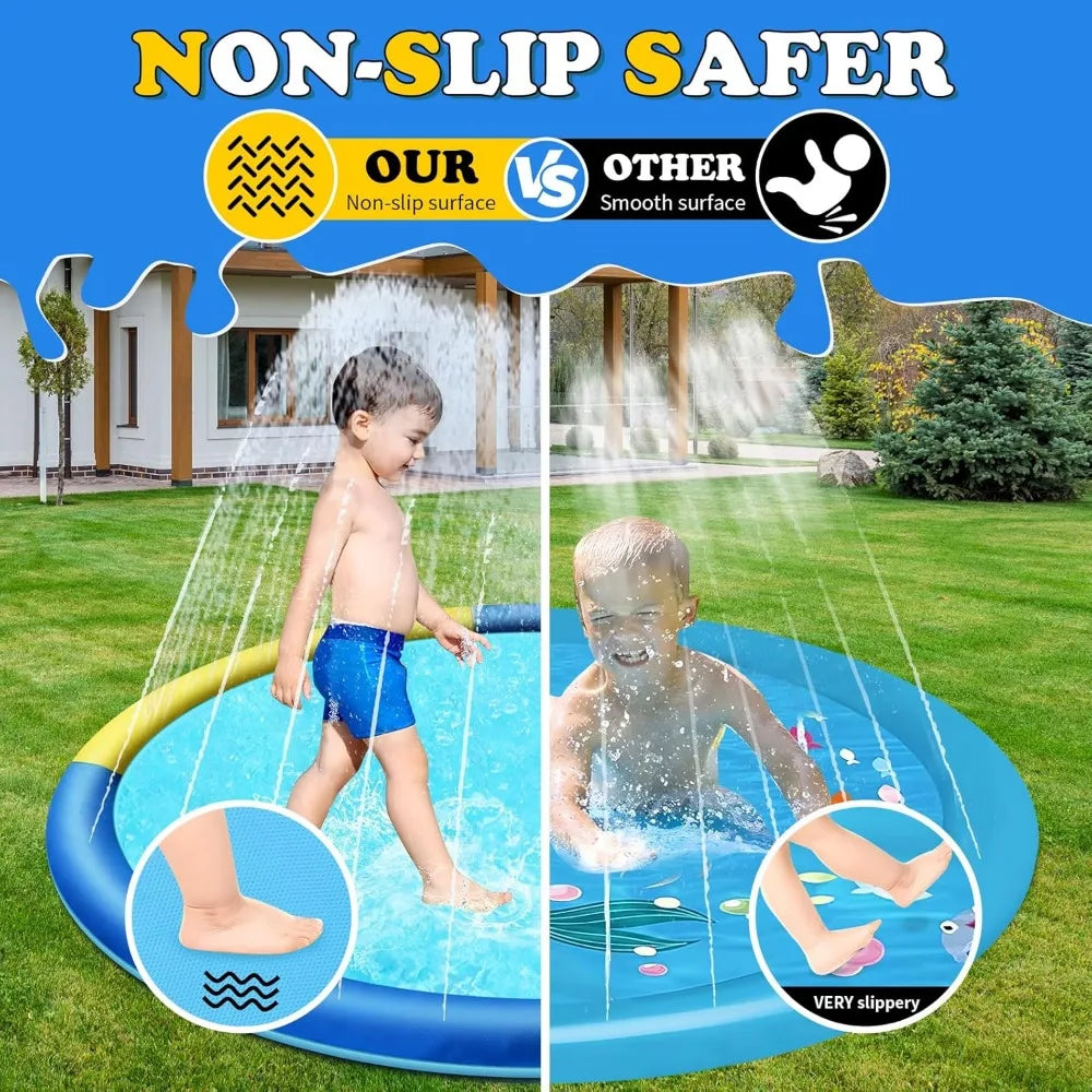 140 " non-slip splash pad