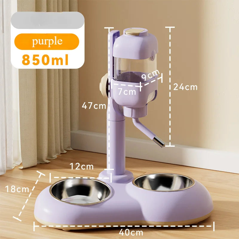 Pet water dispenser feeder